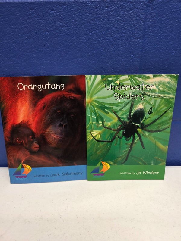 Lot of 21 - Rigby Sails Literacy Readers - Homeschool Science gallery