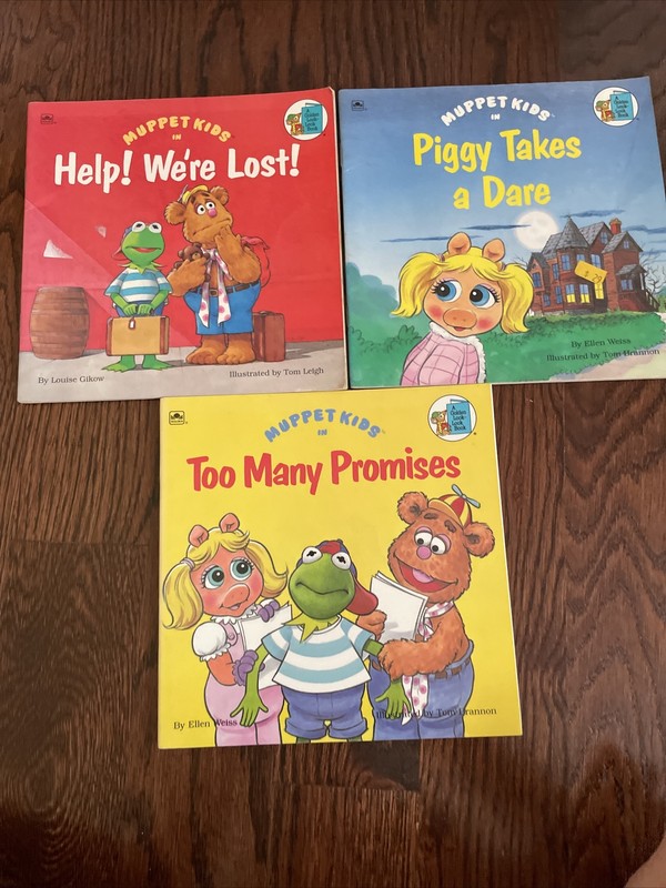 Muppet Kids in Help We re Lost A Golden Look-Look Book