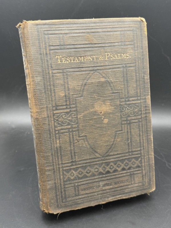 Antique 1913 New Testament & Psalms – American Bible Society Edition