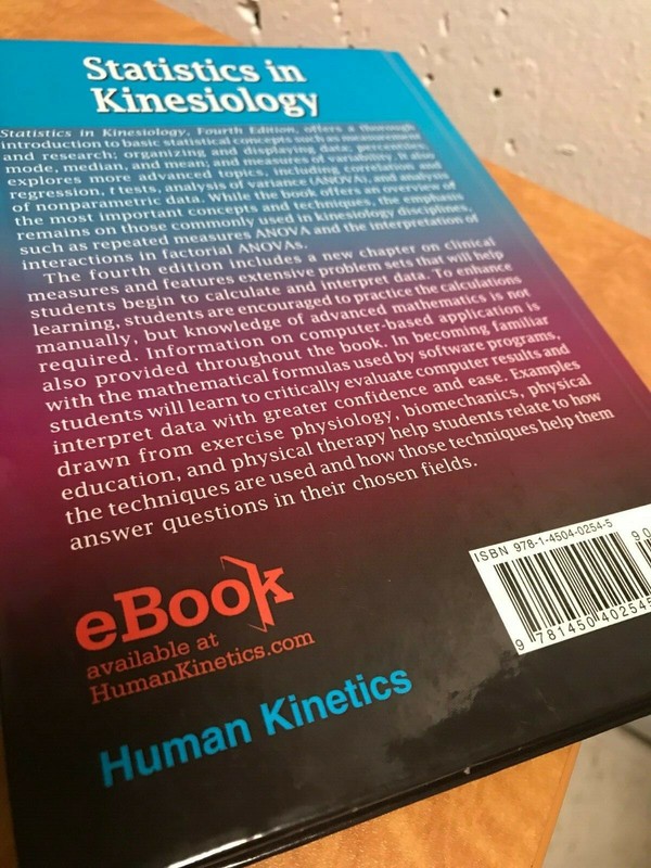 Statistics In Kinesiology-4th Edition: By William Vincent, Joseph Weir gallery