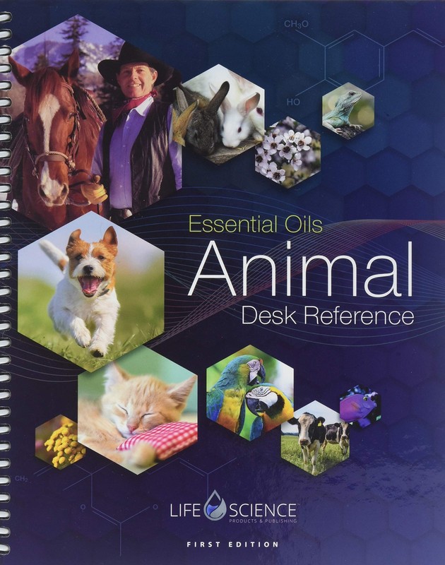 1ST EDITION ESSENTIAL OILS ANIMAL DESK REFERENCE- EODR **GOOD**