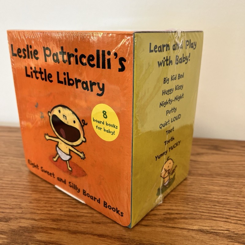 Leslie Patricelli Little Library 8 Board Books Toddler Baby Shower Gift SEALED gallery