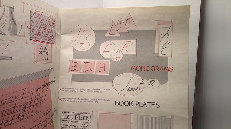 Calligraphy and the Art of Decorative Lettering Al Mack Vintage Walter T Foster gallery