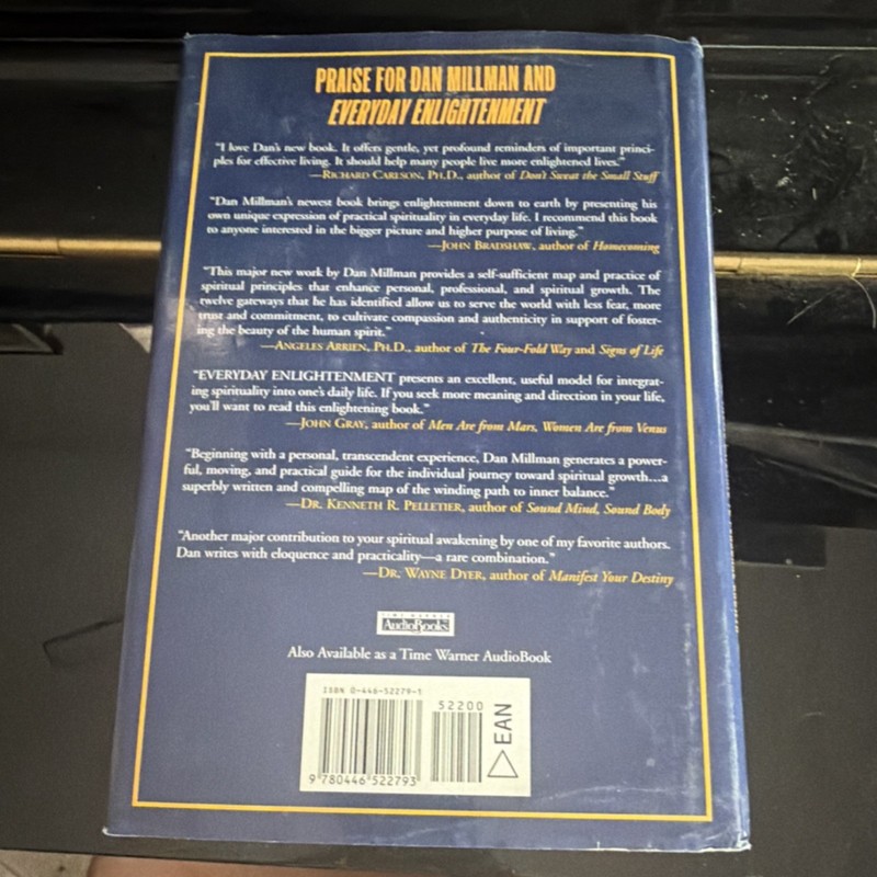Dan Millman Everyday Enlightenment Hardcover 1998 Spirituality Self-Help gallery