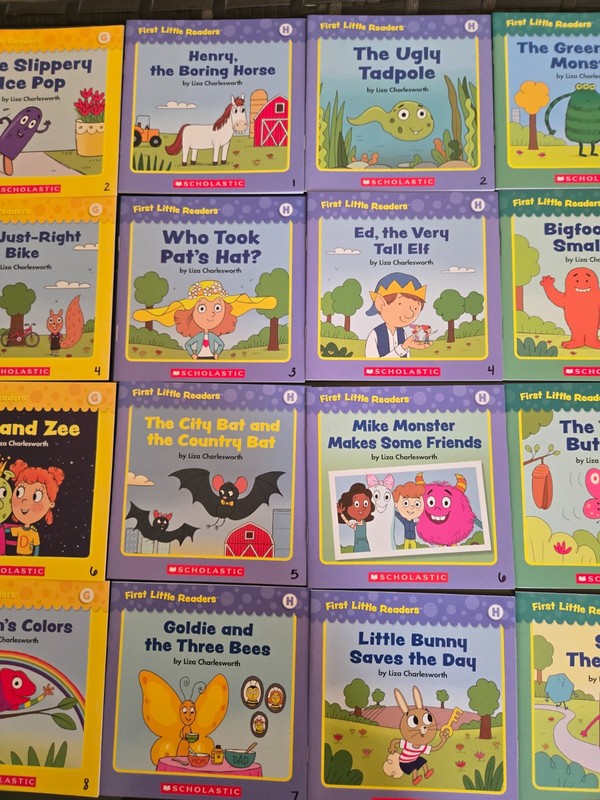 Lot of 32 Scholastic First Little Readers Levels G-J Kindergarten & First Grade gallery