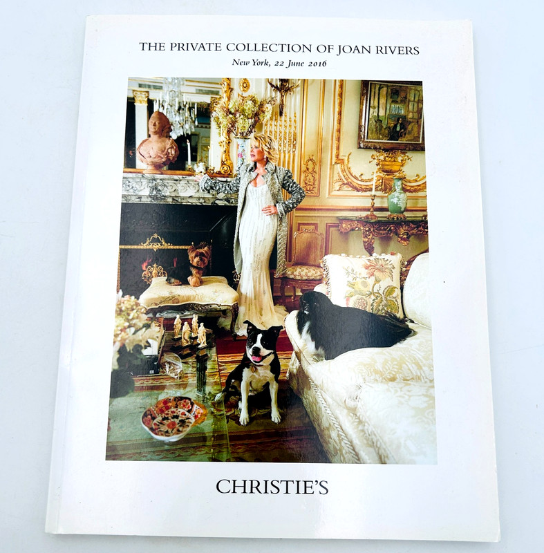 Joan Rivers Auction Catalog from Christies 2016 Jewelry Collectibles Vintage