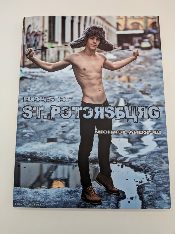 Boys of St Petersburg Michael Andrew Bruno Gmünder Photo Book Gay Interest