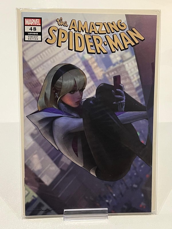 Amazing Spider-Man #48 2020 Jeehyung Lee Virgin Variant Gwen Stacy NM