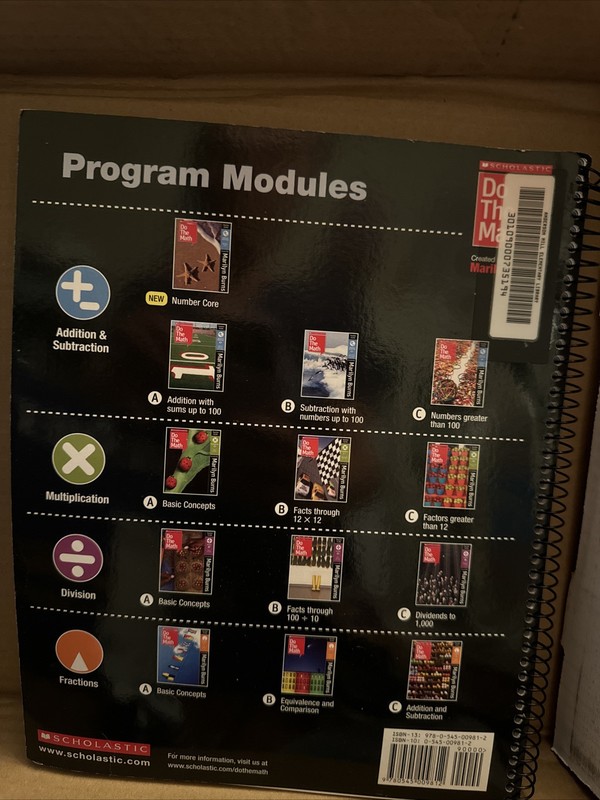 Marilyn Burns Do the Math Addition Subtraction Sums To 100 Scholastic Guide gallery