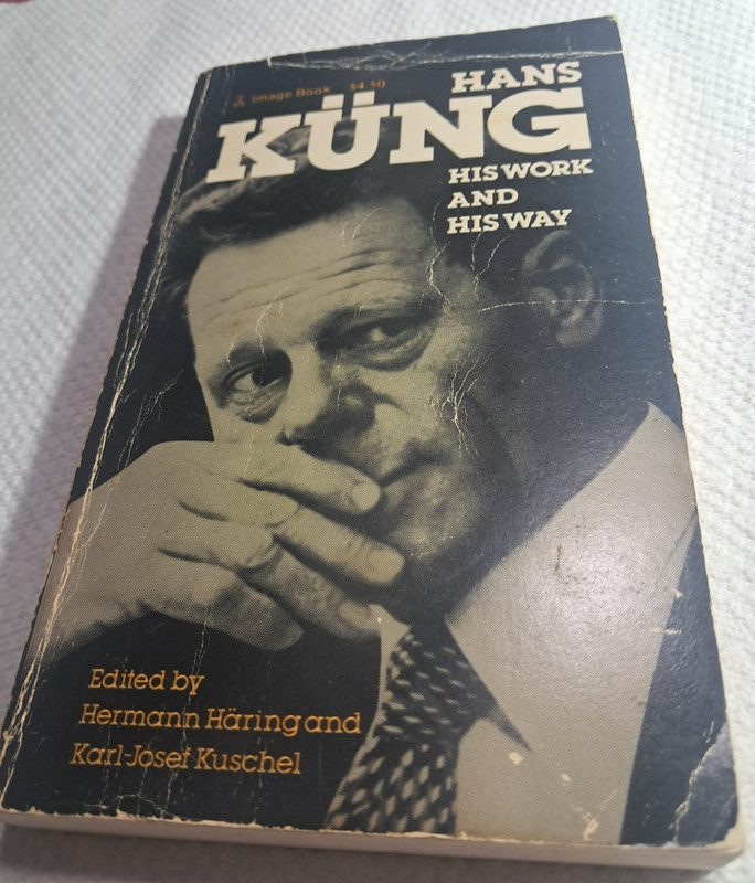 Hans Kung His Work and His Way Biography Catholic Religion Image PB 1980