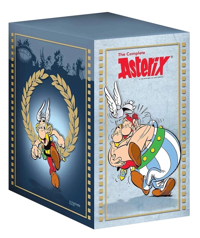 The Complete Asterix Book Box Of 39 Set by Rene Goscinny & Albert Uderzo English