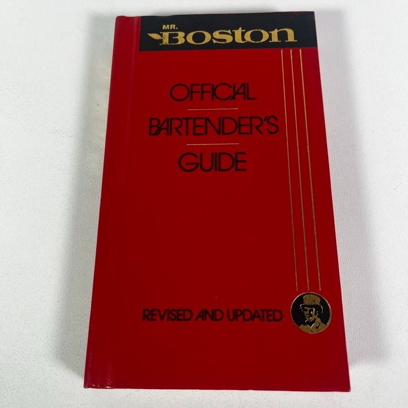 Mr. Boston Official Bartender’s Guide Renee Cooper (1988 63rd Edition, HC) NEW!