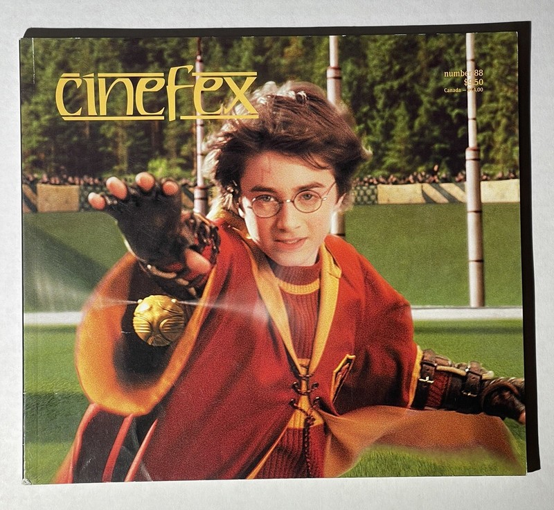 Cinefex Magazine #88 January 2002 Harry Potter Sorcerer’s Stone Special Effects
