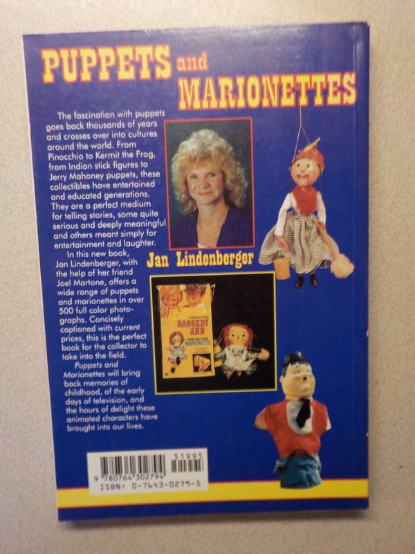 Puppets and Marionettes Jan Lindenberger Collectors Handbook gallery