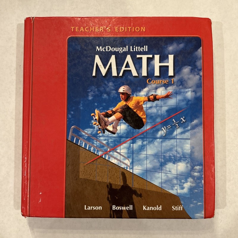 McDougal Littell Math Course 1: Teacher’s Edition 2007 by MCDOUGAL LITTEL