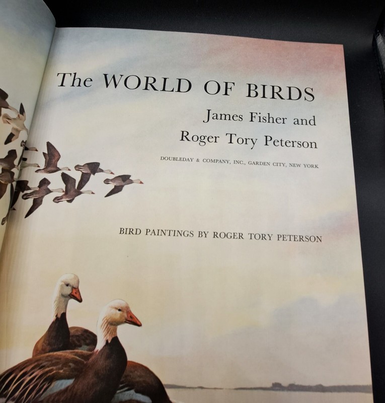 THE WORLD OF BIRDS By Roger Tory Peterson & James Fisher - Hardcover *Excellent* gallery