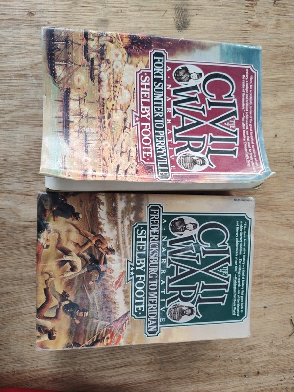 THE CIVIL WAR , SHELBY FOOTE Fredericksburg to Meridian & Fort Sumpter