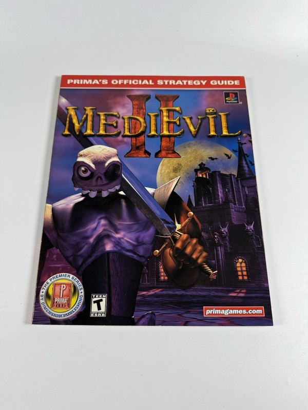 Medi Evil II Prima’s Official Strategy Guide Book Playstation Maps Levels Games