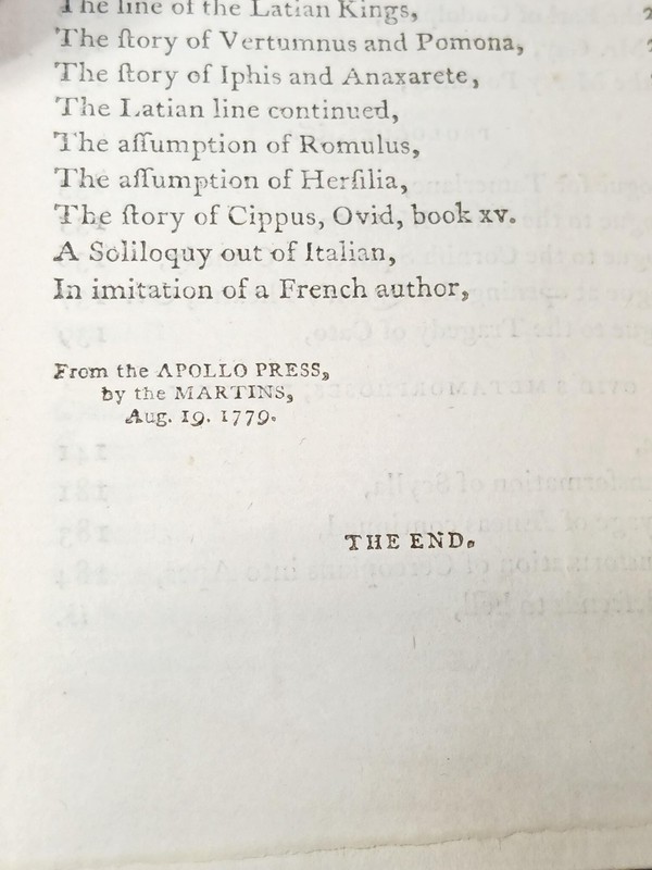 1779 Poetical Works Sir Samuel Garth Antique Leather Edinburgh 18th C English gallery