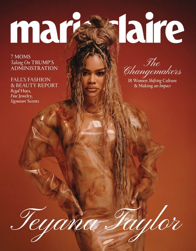 MARIE CLAIRE MAGAZINE 2025 | TEYANA TAYLOR | THE CHANGEMAKERS
