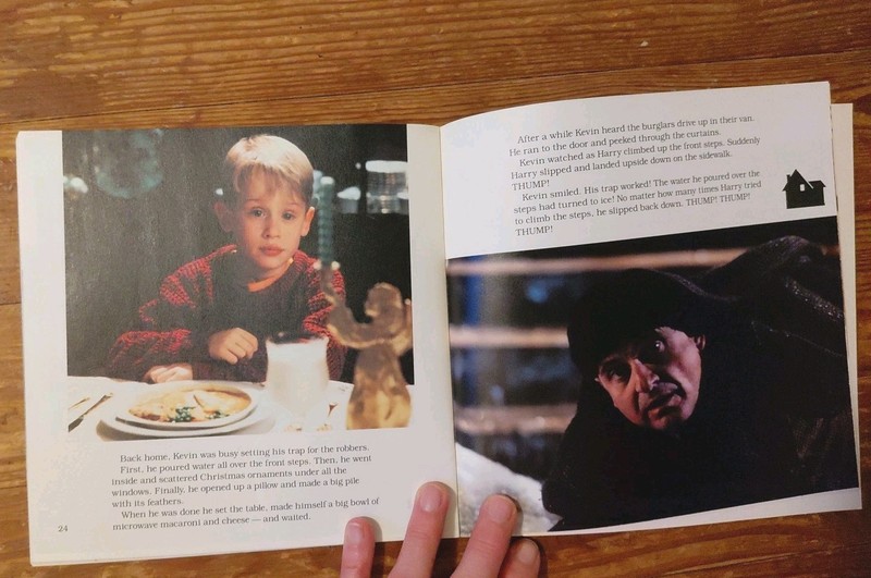 Home Alone Children’s Book Vintage 1990 Paperback Miculci gallery