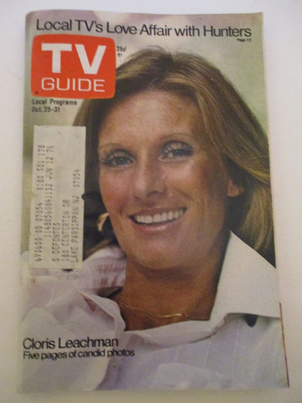 Cloris Leachman, Martin Sheen – TV Guide Magazine 1975