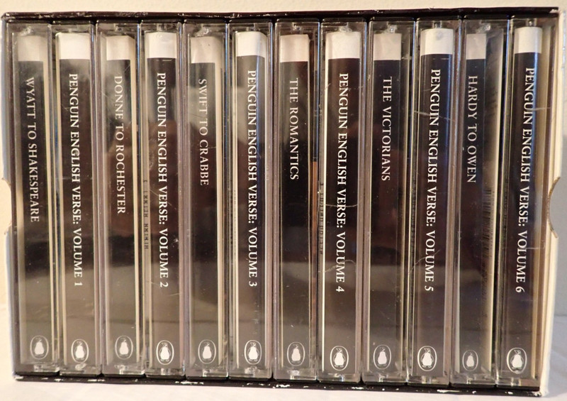 Penguin Audiobooks Penguin English Verse Cassette Set 1-6 (12 Cassettes 6 Books)