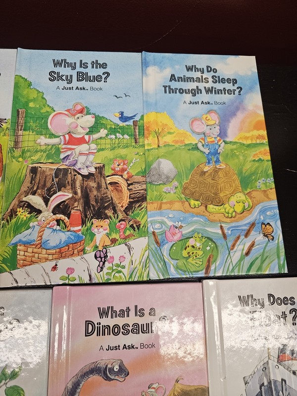 Just Ask Book Series Lot Set of 7 Books by Weekly Reader Science Why & What gallery