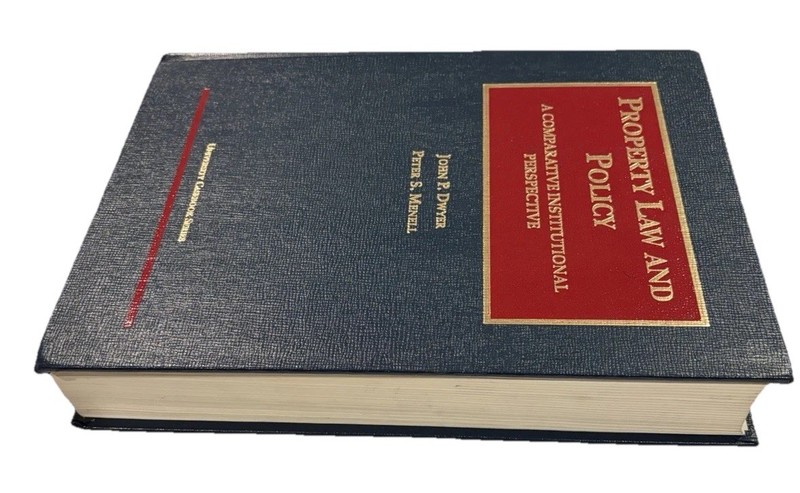 Property Law & Policy Comparative Institutional Perspective Dwyer Menell HC 1998 gallery