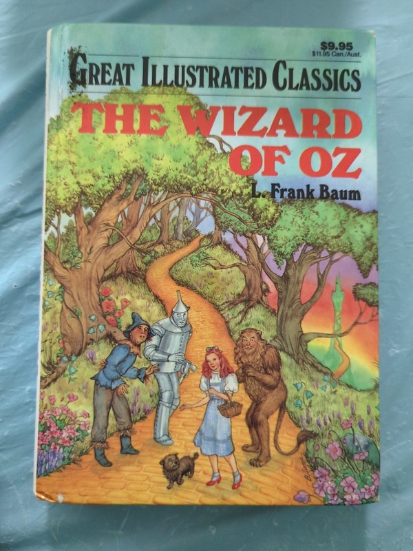 Lot Of 5 Great Illustrated Classics: King Arthur, Oz, Monte Cristo, 80 Days, + 1 gallery