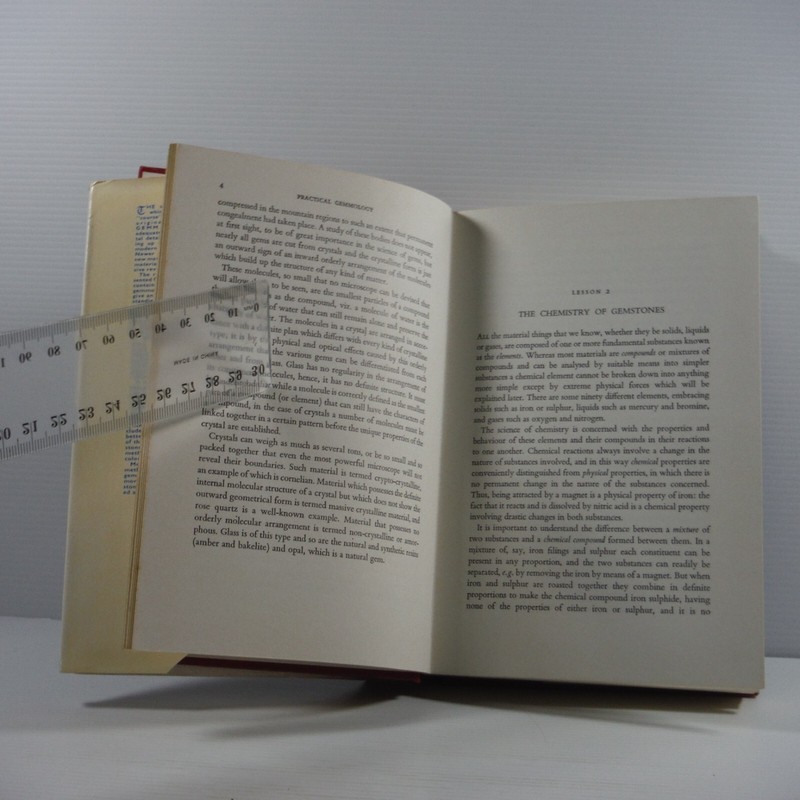 Practical Gemmology by Robert Webster HC DJ 1970 Gem Stones Pearls Minerals Book gallery