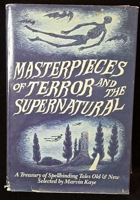 Masterpieces of Terror and the Supernatural selected by Marvin Kaye 1985 HC DJ