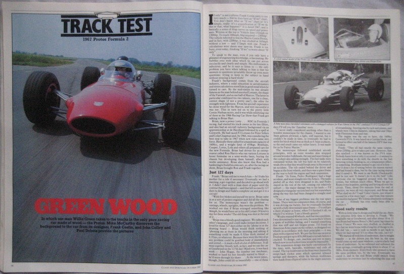 Classic And Sportscar 10/1985 featuring Ferrari, Frazer Nash, Lancia, BMW, Riley gallery