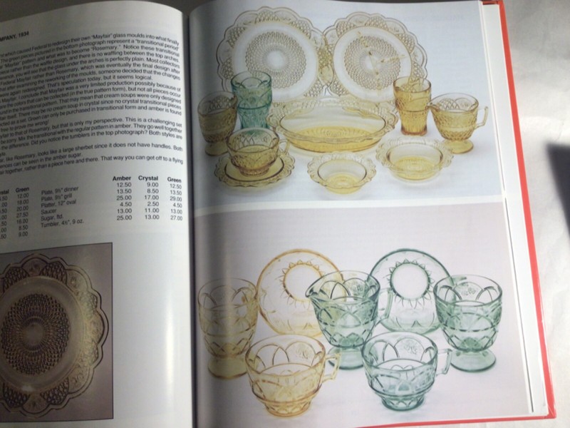 Collector's Encyclopedia of Depression Glass by Florence, Gene 11th Edition 1994 gallery