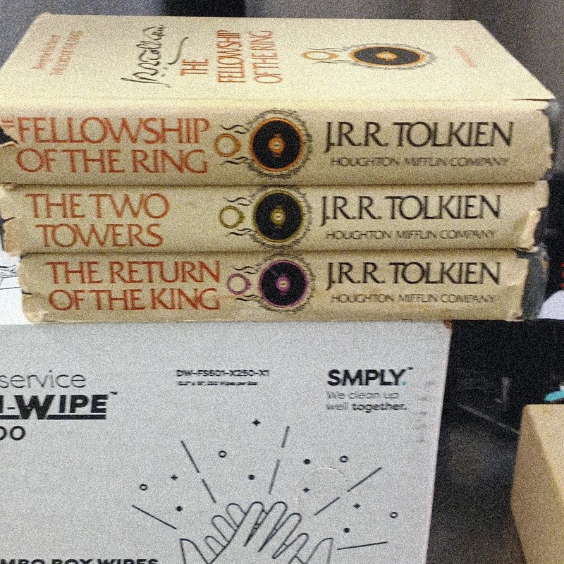 J.R.R. Tolkien The Lord of the Rings Box Set 2nd Edition - Houghton Mifflin gallery
