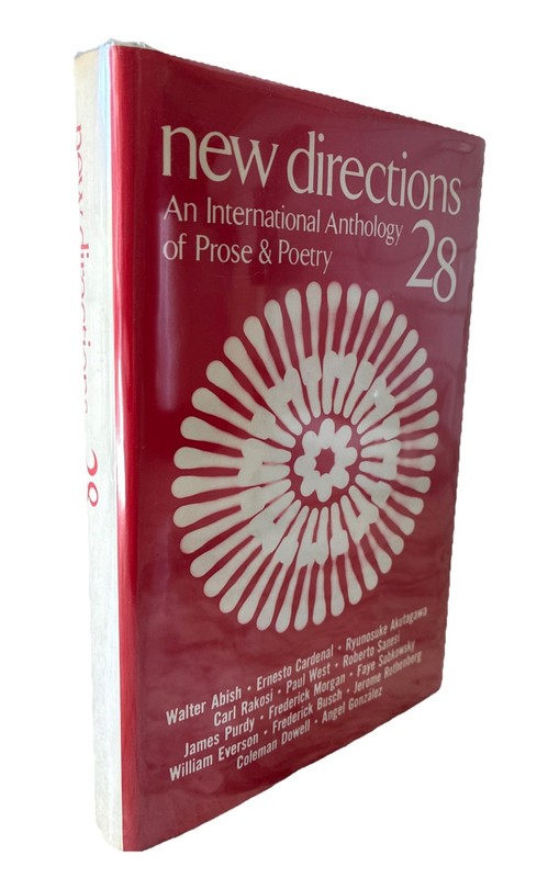 new directions 28 (1974) Rothenberg Akutagawa Rakosi Purdy Sanesi Busch et al.