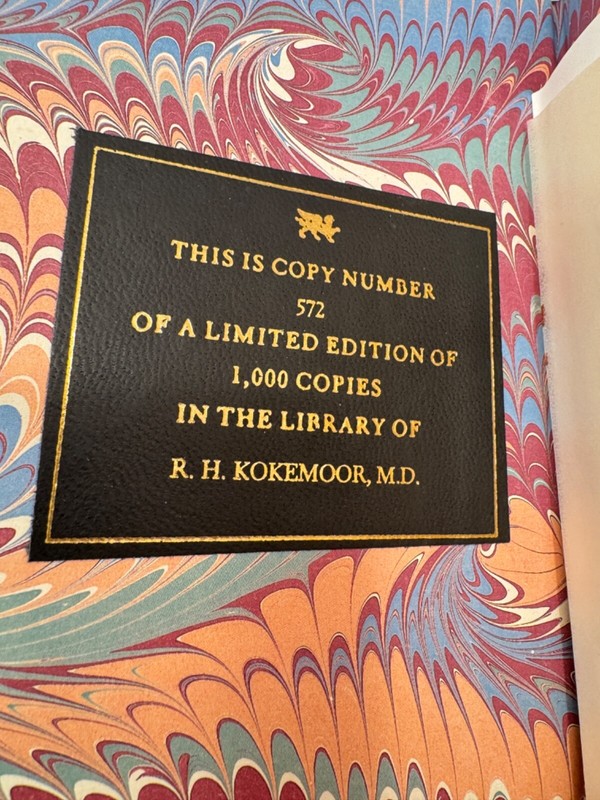An Essay on the Shaking Palsy by James Parkinson Leather Special Ed Limited MR2 gallery