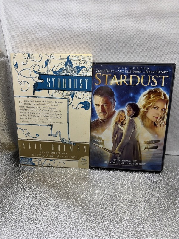 Stardust by Neil Gaiman (Trade Paperback& DVD )