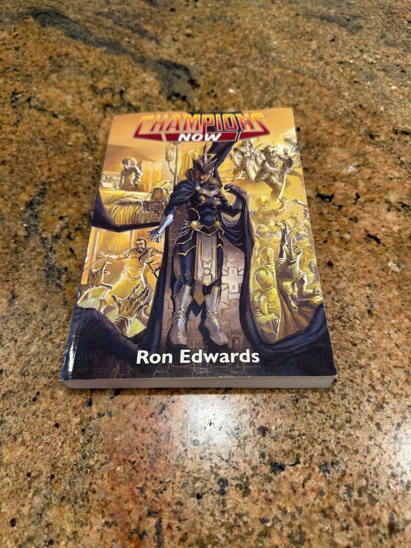 Champions Now – Paperback By Ron Edwards – VERY GOOD