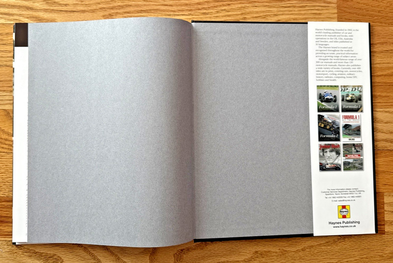 Formula 1 In Camera 1970-79 Vol 2 Paul Parker Hardcover F1 Racing Book gallery