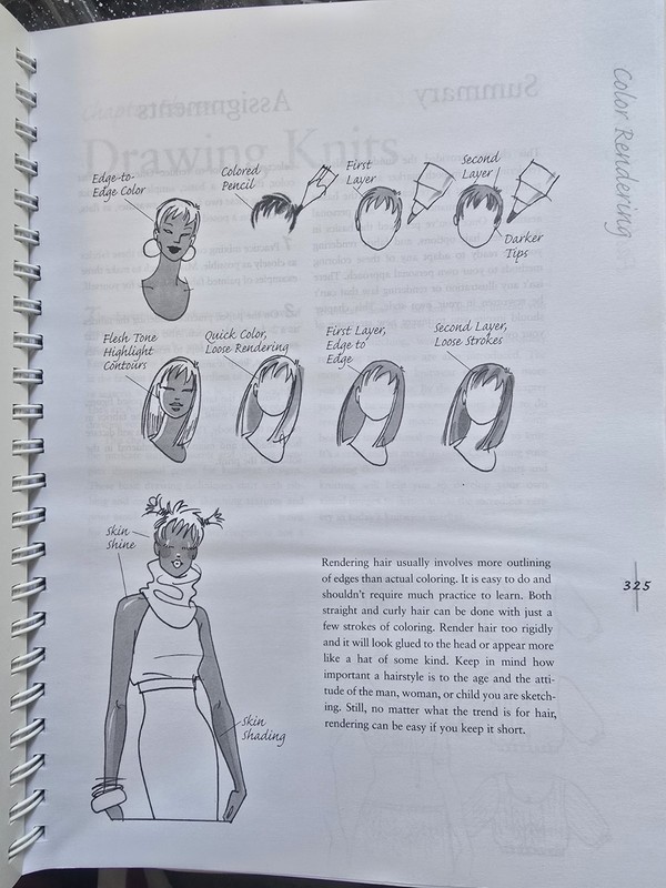Fashion Sketchbook Bina Abling 2007 Spiral Revised Edition 504 Pages Very Good gallery