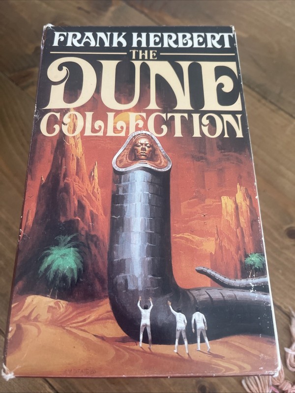 The Dune Collection Box Set 1984 Berkeley Edition Frank Herbert – 4 Books Movie