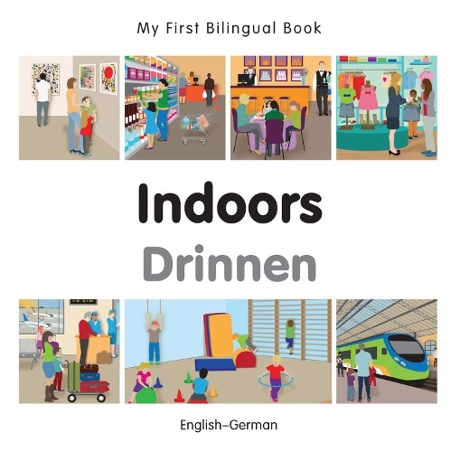 Milet Publishin My First Bilingual Book – Indoors (English-German (Board Book)