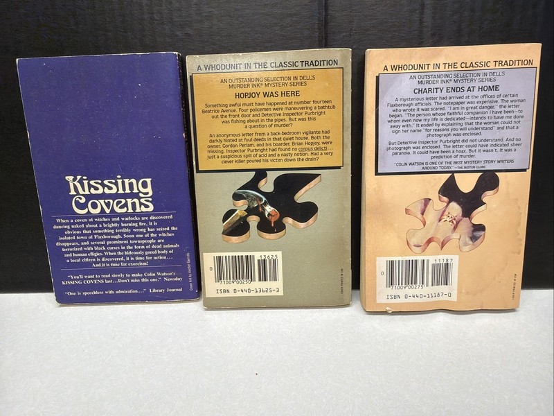 Colin Watson Paperback Book Lot Vintage gallery