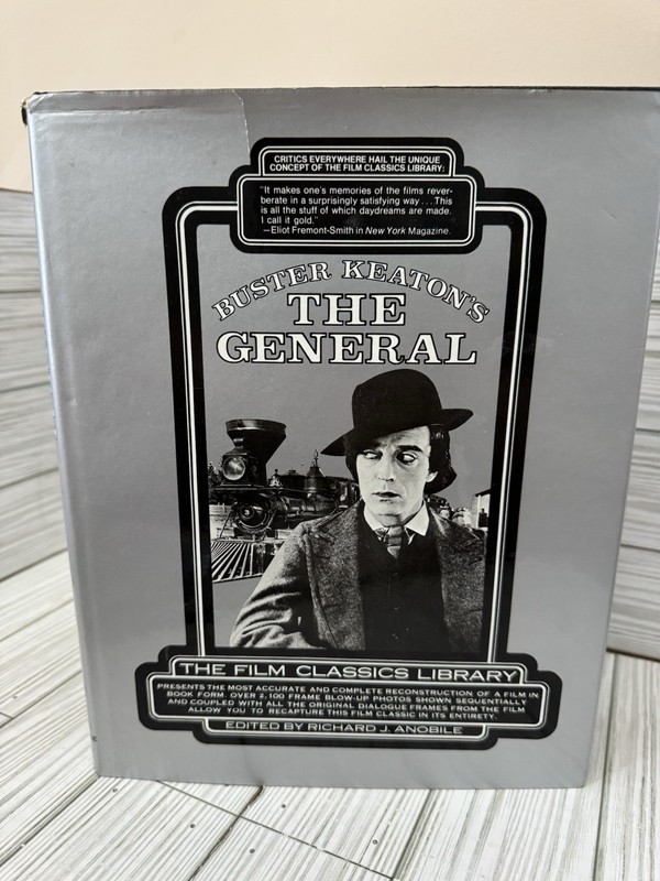 Buster Keaton The General 1975 Film Classics Library HC DJ Anobile