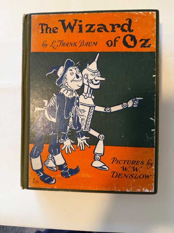 Antique 1903 The Wizard of Oz – by L. Frank Baum – Pictures By W.W. Denslow