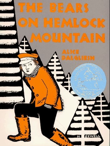 THE BEARS ON HEMLOCK MOUNTAIN By Alice Dalgliesh & Helen Sewell – Hardcover *VG*