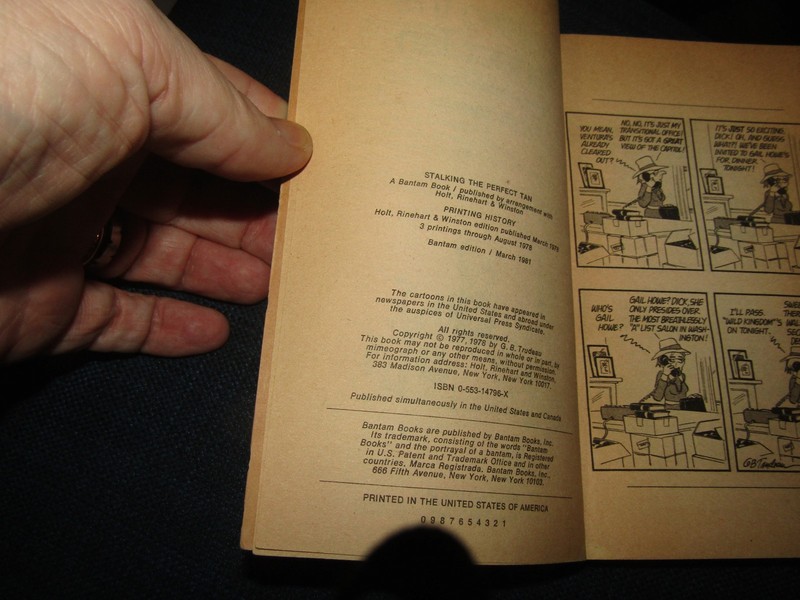 Stalking The Perfect Tan A Doonesbury book Bantam Books gallery