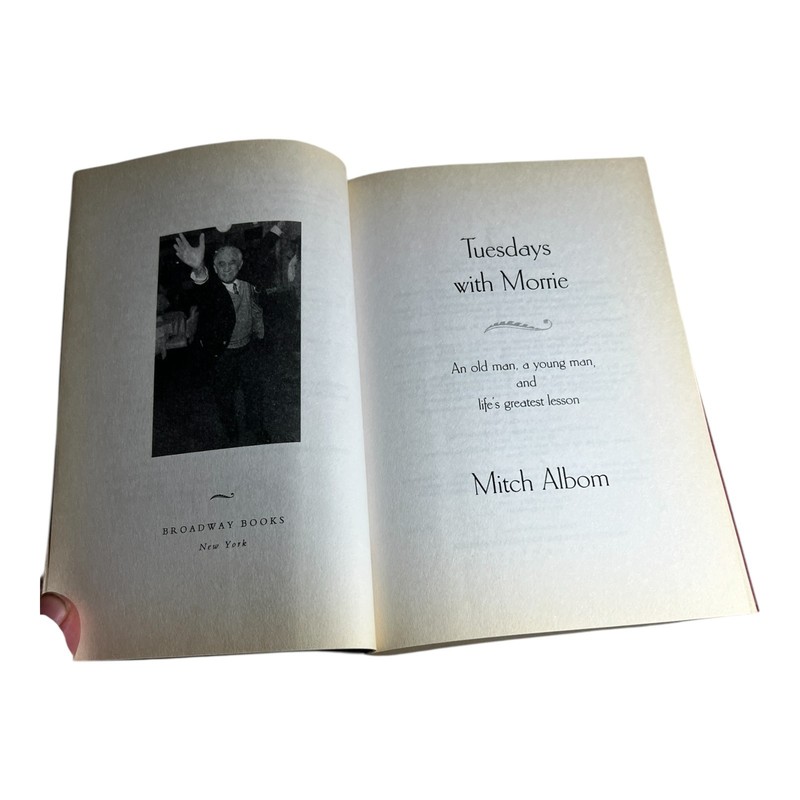 Tuesdays with Morrie 10th Anniversary Edition by Mitch Albom Paperback gallery