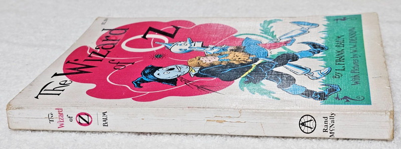 VTG 1956 The Wizard of Oz Baum Rand McNally First Print W.W. Denslow Illustrated gallery